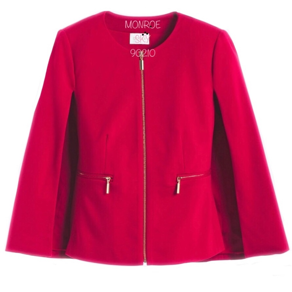 CHICOS CAPE BLAZER JACKET